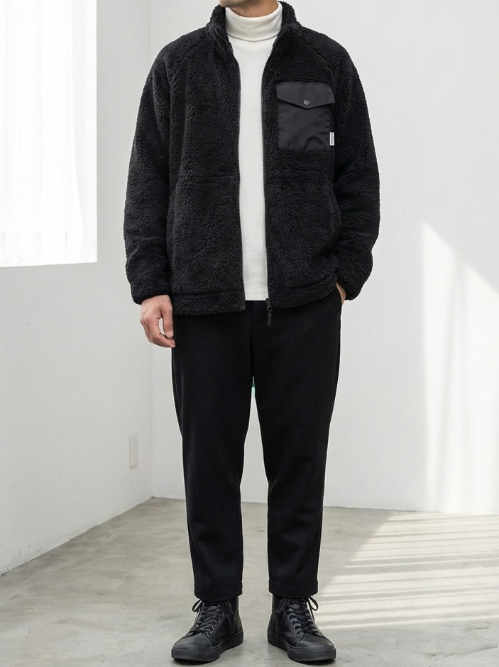 Insulated Mountain Fleece Jacket｜BM-O-133