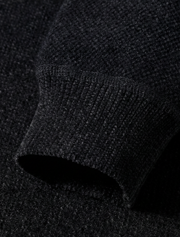 Fleece Knit Pullover Half Neck Sweater｜BM-T-136