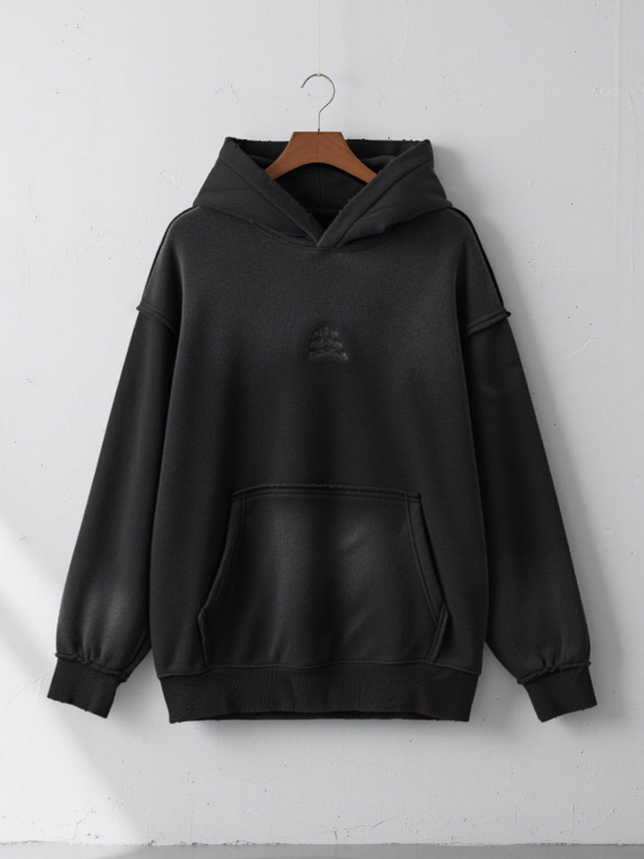 Vintage Gradient Washed Design Hoodie｜BM-T-121