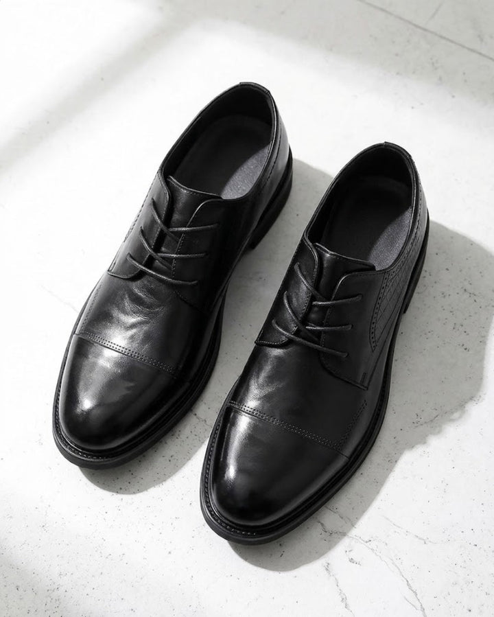 Breathable Leather Cap-Toe Business Shoes｜BM-SH-29