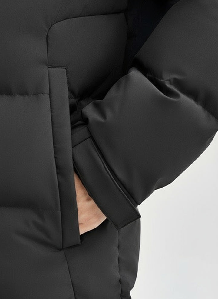 Weatherproof Warm Hooded Down Jacket｜BM-O-115