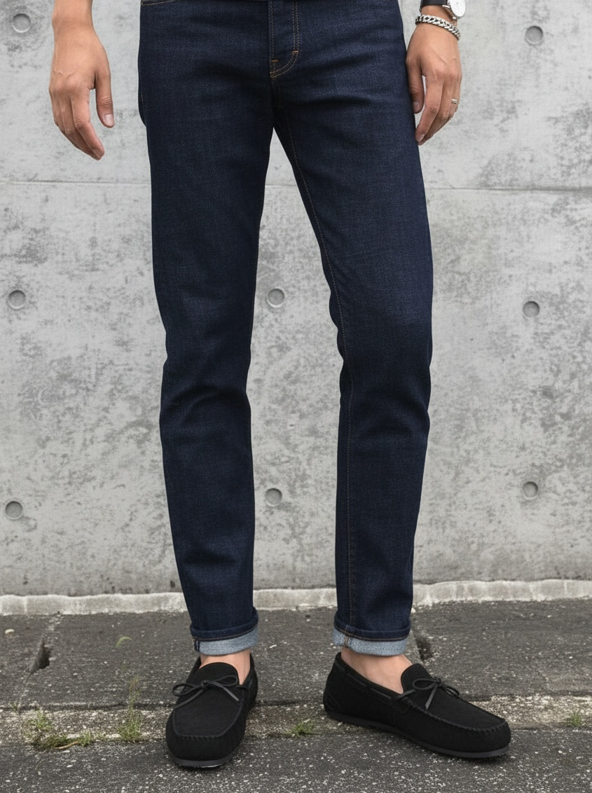 French Casual Matte Leather Loafers｜BM-SH-16