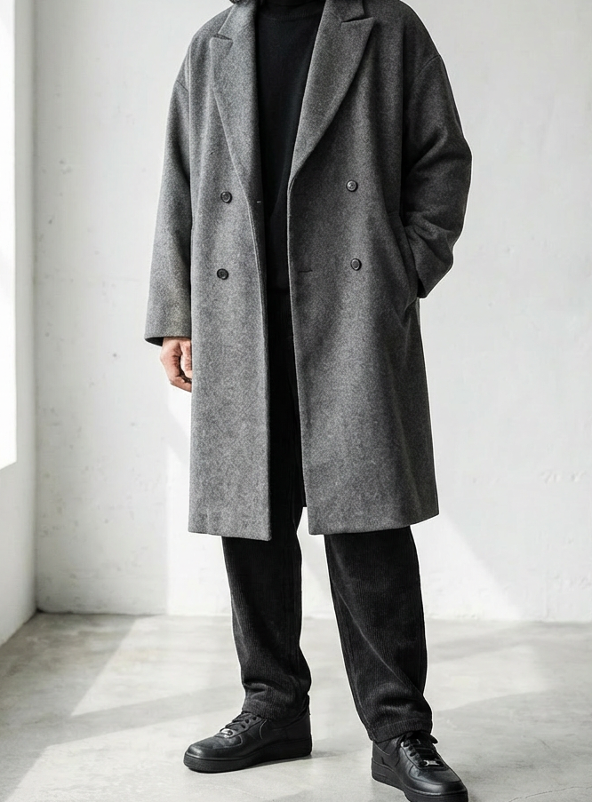 Chenille Drape Corduroy Smart Trousers｜BM-B-123