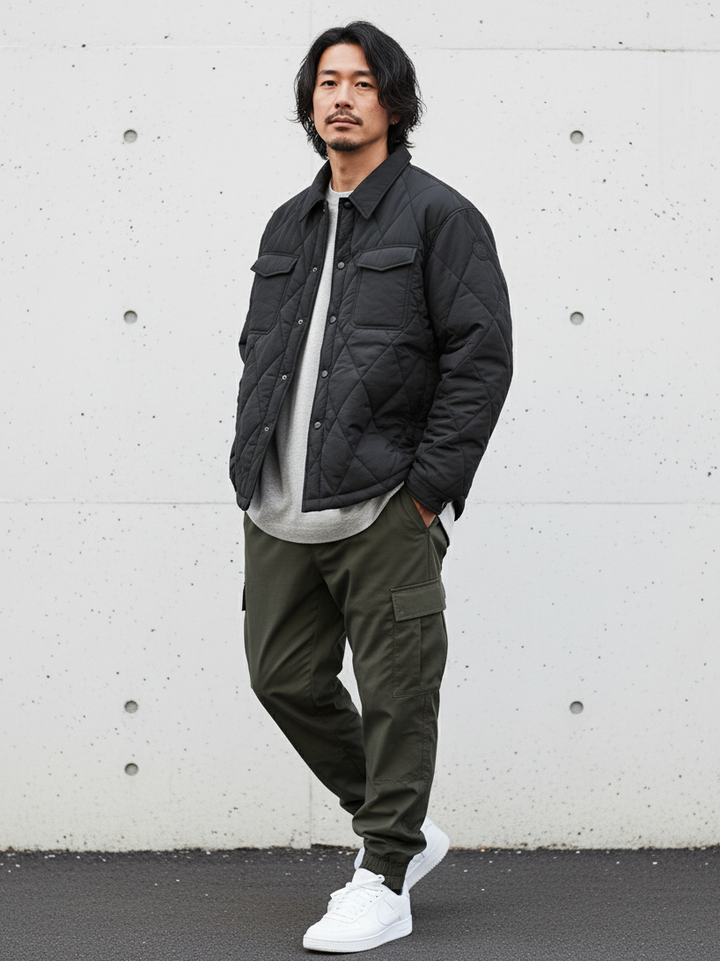 Quilted Cotton Padded Workwear｜BM-O-123