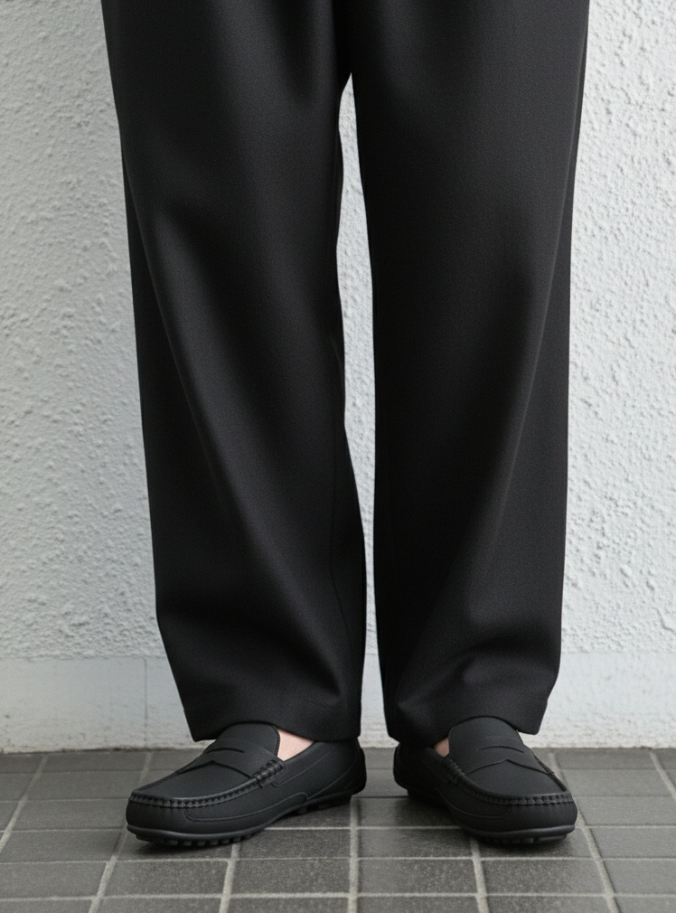 Crazy Horse Leather Driving Loafers｜BM-SH-15