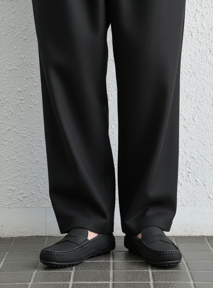 Crazy Horse Leather Driving Loafers｜BM-SH-15