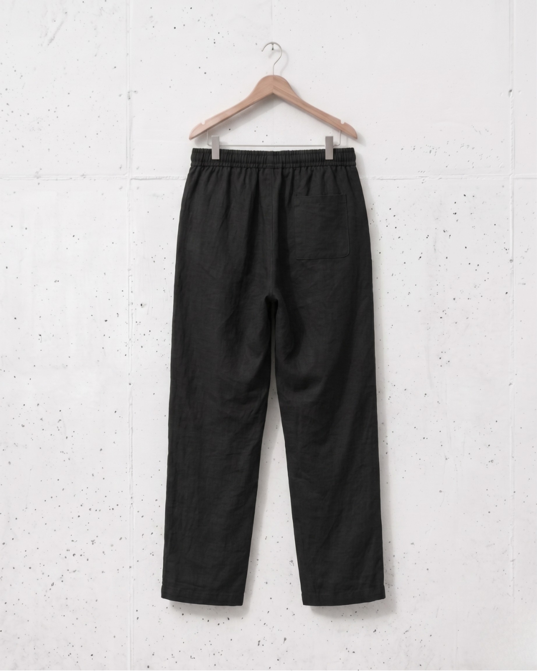 Air-Flow Linen Loose Straight Trousers｜BM-B-148