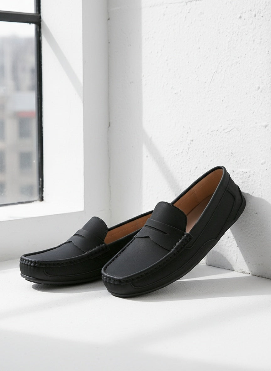 Crazy Horse Leather Driving Loafers｜BM-SH-15