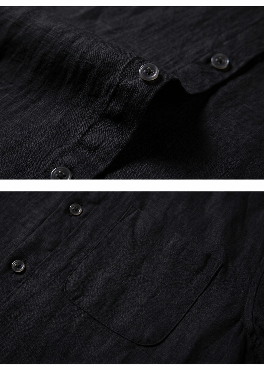 Dignified Square Collar Casual Noir｜BM-T-162