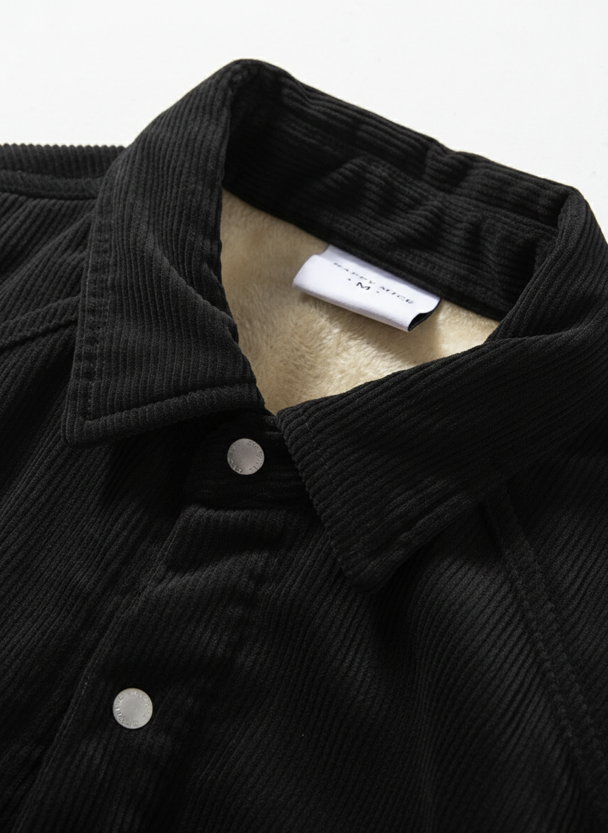 Corduroy Warm Padded Overshirt ｜BM-T-126