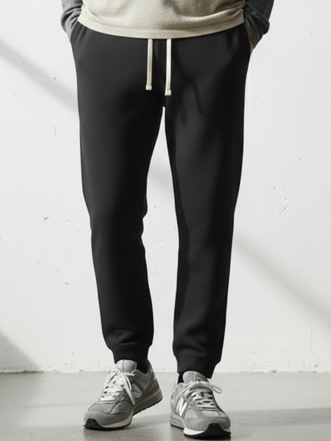 Soft Fleece Loose Fit Sweatpants｜BM-B-106