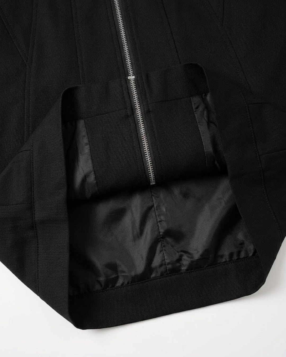Deconstructed Panel Collared Zip Jacket｜BM-O-154