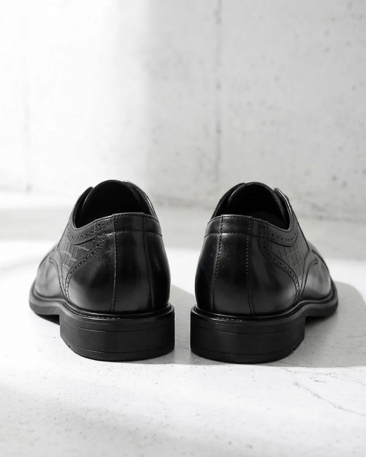 Breathable Leather Cap-Toe Business Shoes｜BM-SH-29