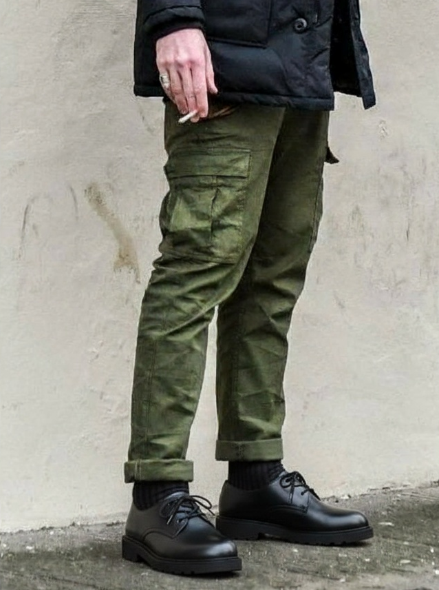 Modern Leather Platform Derby Shoes｜BM-SH-11