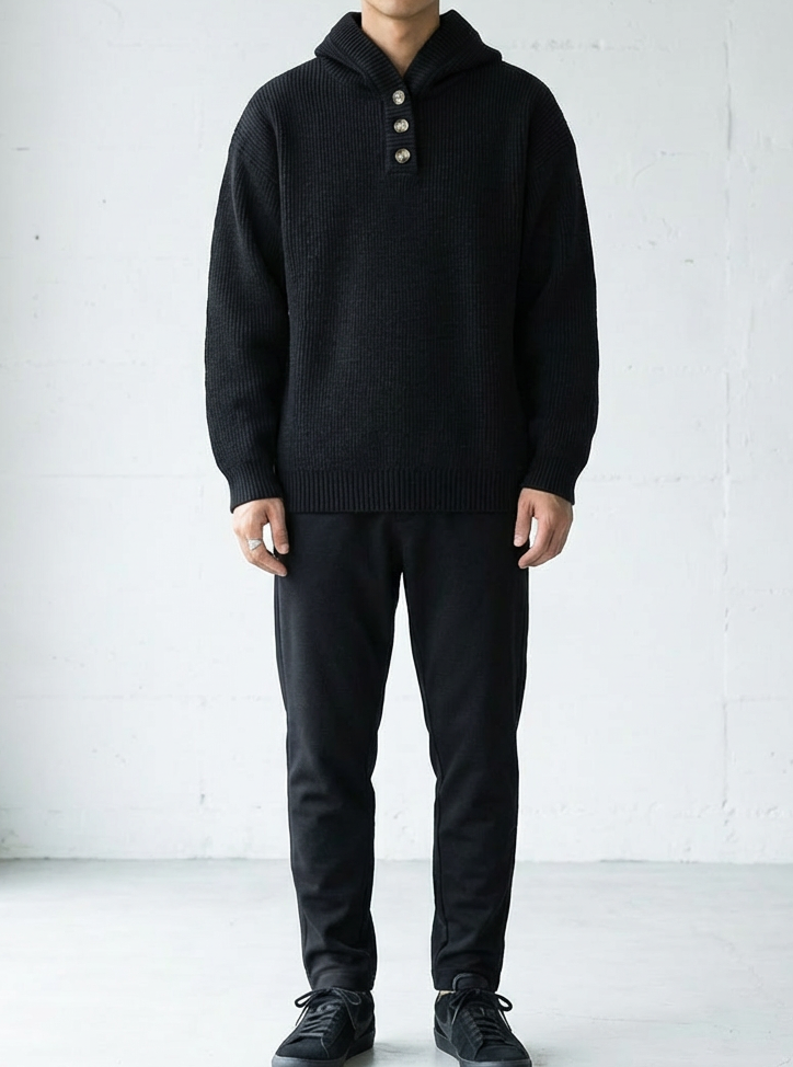 Urban Comfort Soft Hooded Sweater｜BM-T-141