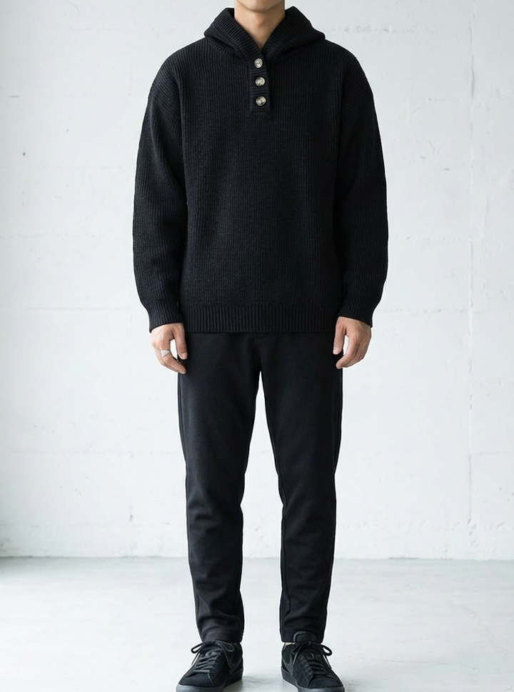 Urban Comfort Soft Hooded Sweater｜BM-T-141