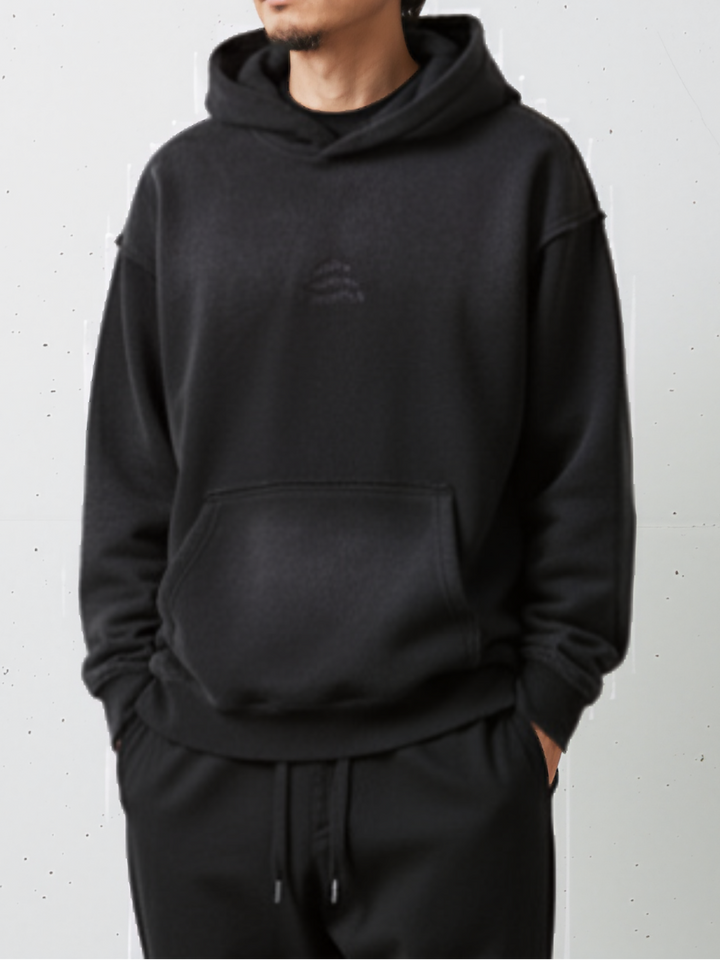 Vintage Gradient Washed Design Hoodie｜BM-T-121