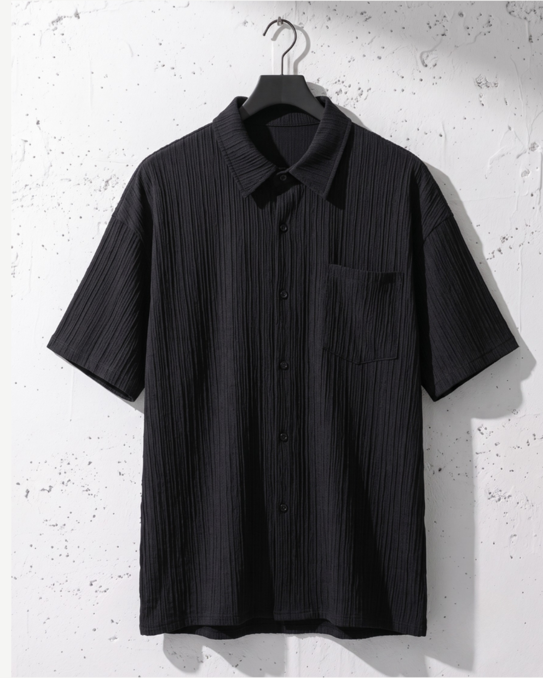 Effortless Ice-Silk Summer Half-Sleeve Shirt｜BM-T-167