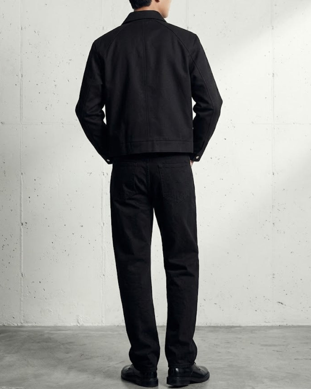 Deconstructed Panel Collared Zip Jacket｜BM-O-154
