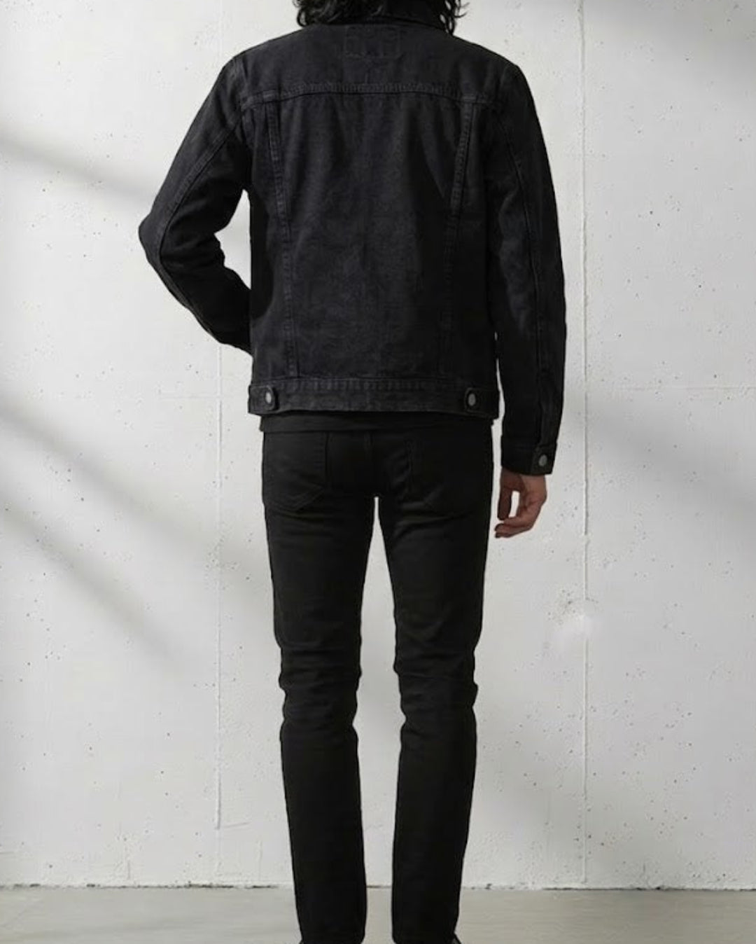 Slim Fit Cotton Denim Trucker Jacket｜BM-O-153
