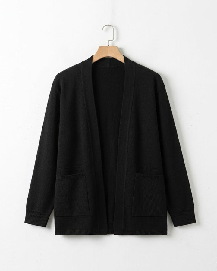 Shawl Collar Wool Blend Knit Cardigan｜BM-T-188