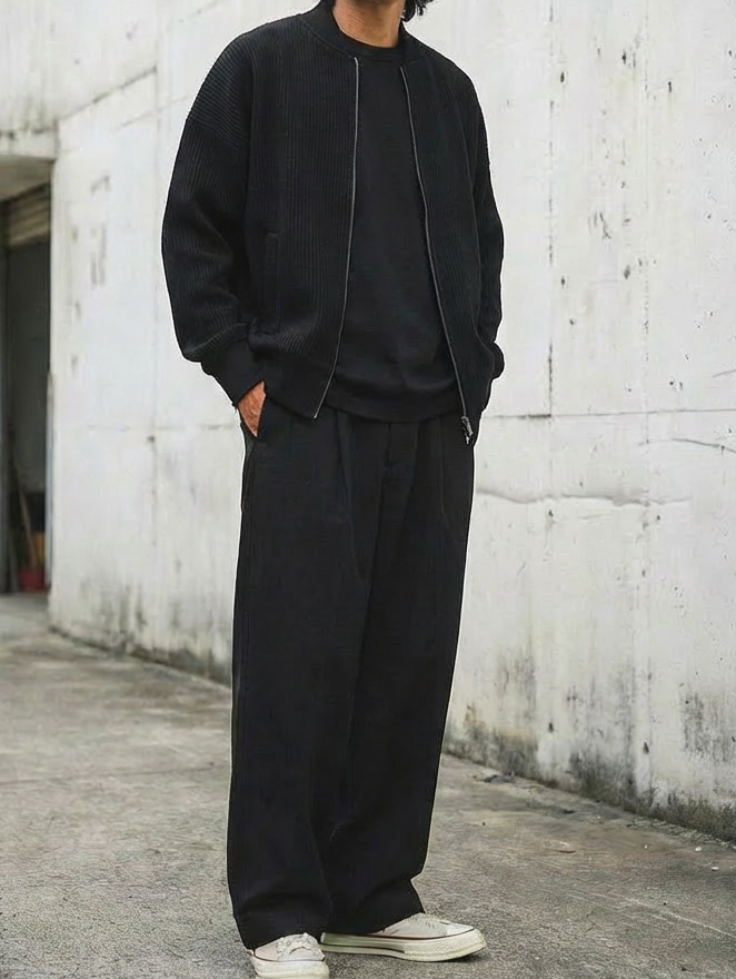 Tailored Fit Urban Casual Knit Outer｜BM-O-105