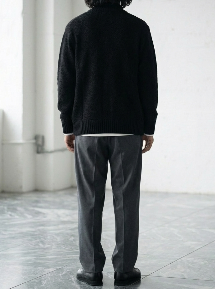 Soft Textured Knit Cardigan ｜BM-T-130