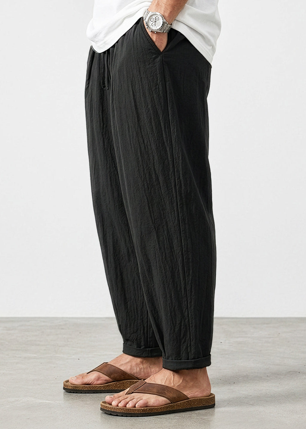 Light & Breathable Fabric Joggers｜BM-B-145