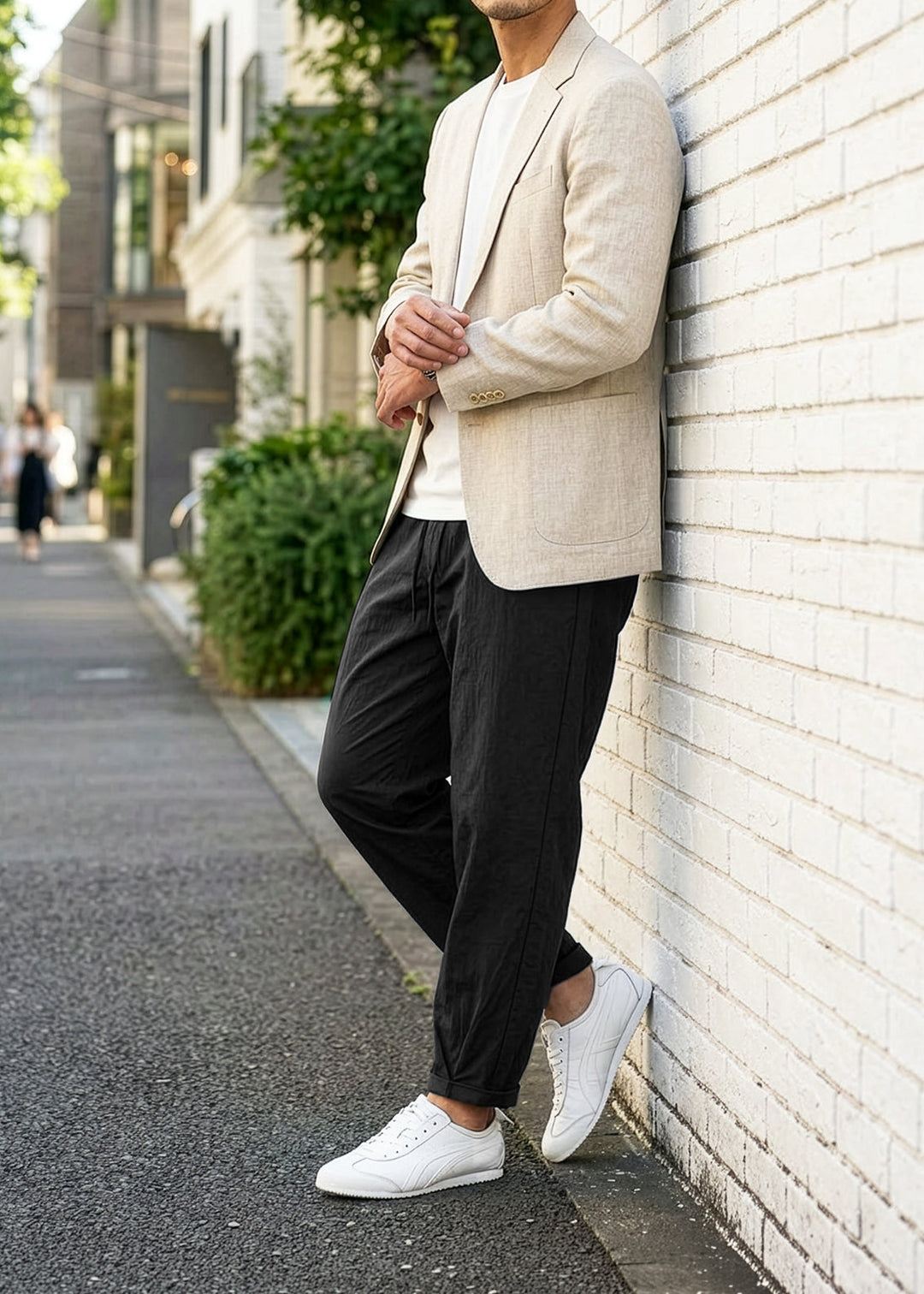 Light & Breathable Fabric Joggers｜BM-B-145