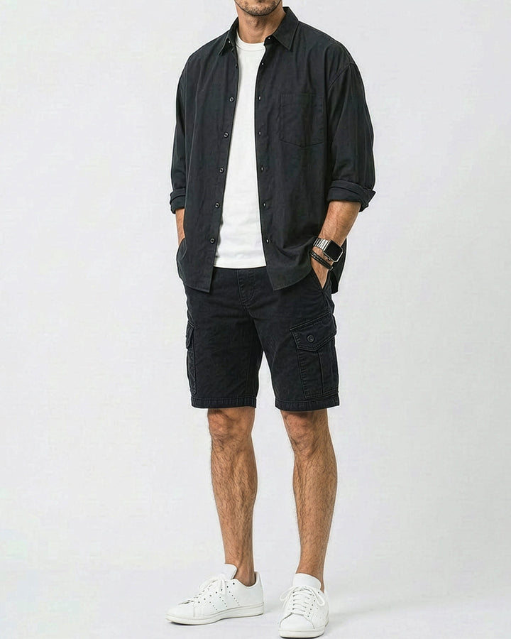 Summer Cargo Tactical Shorts｜BM-B-146