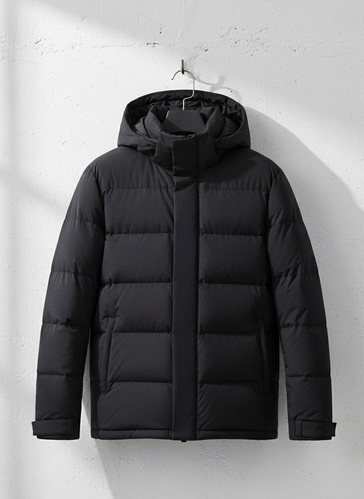 Weatherproof Warm Hooded Down Jacket｜BM-O-115