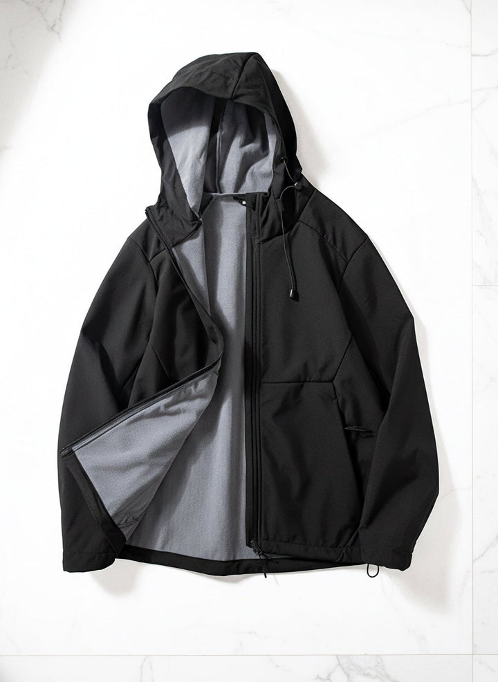 Windproof Softshell Hooded Jacket｜BM-O-122