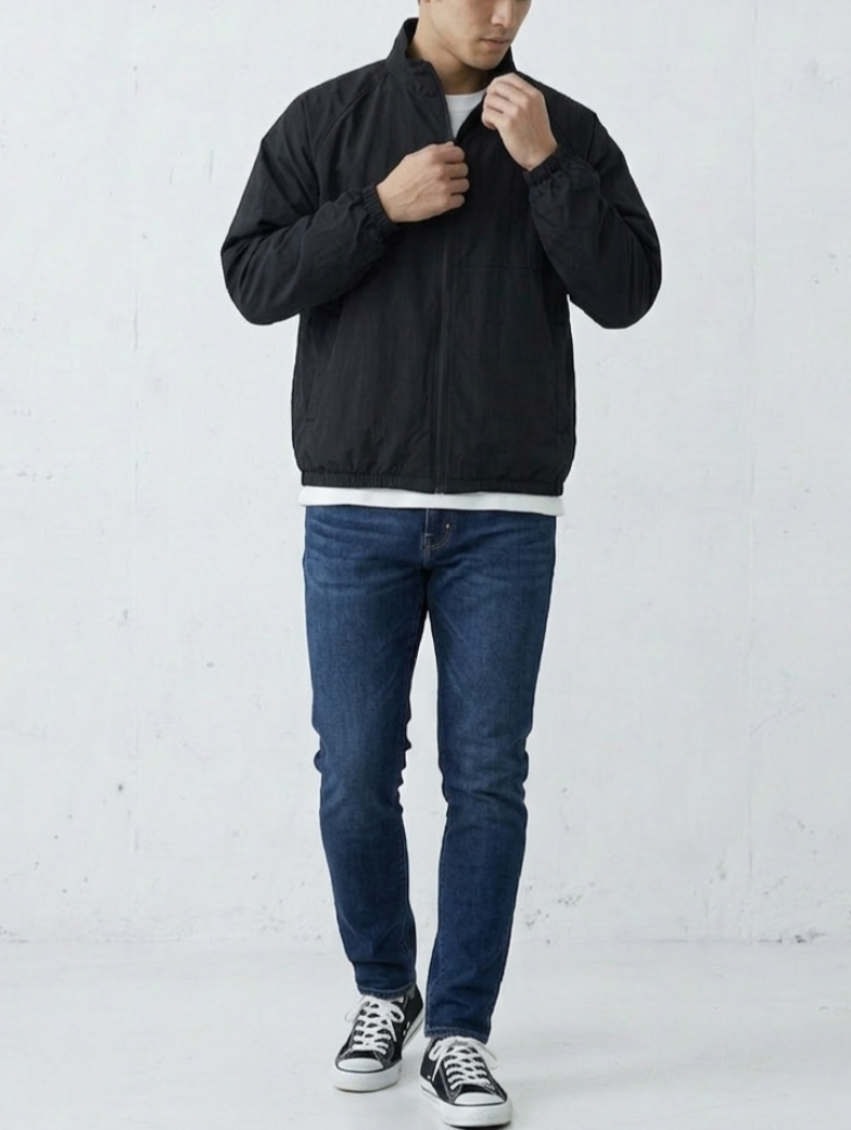 Teflon Shield Stand Collar Jacket｜BM-O-142