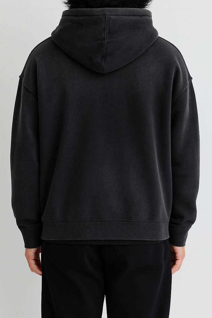 Vintage Gradient Washed Design Hoodie｜BM-T-121