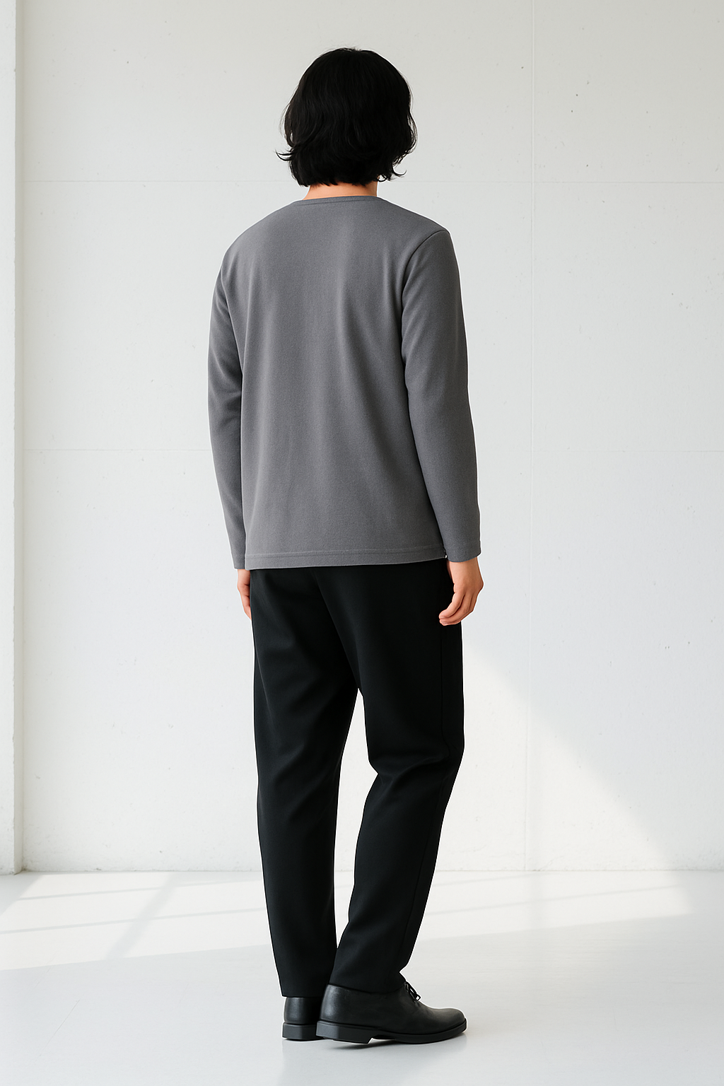 Easy Care Relaxed Fit Tapered Pants｜BM-B-109