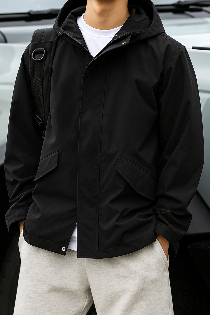 Windproof Hooded Outdoor Jacket｜BM-O-113