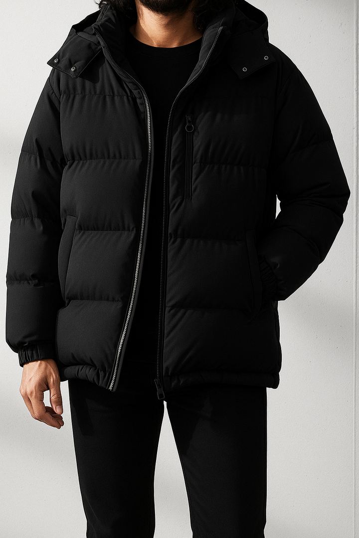 White Duck Insulated Down Coat｜BM-O-119