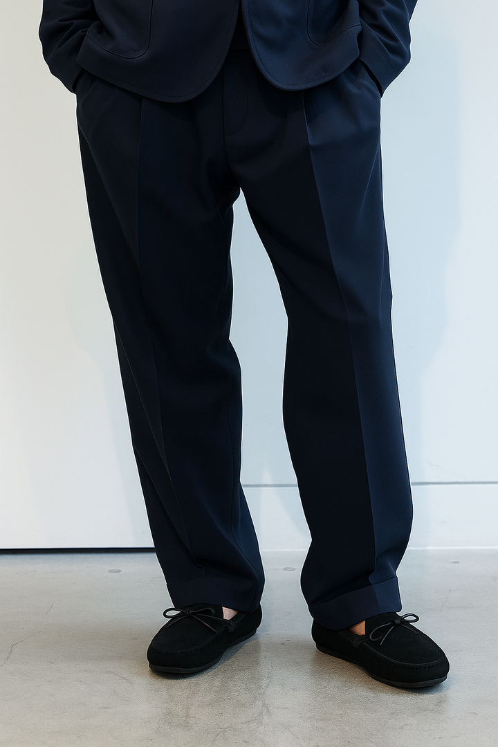 French Casual Matte Leather Loafers｜BM-SH-16