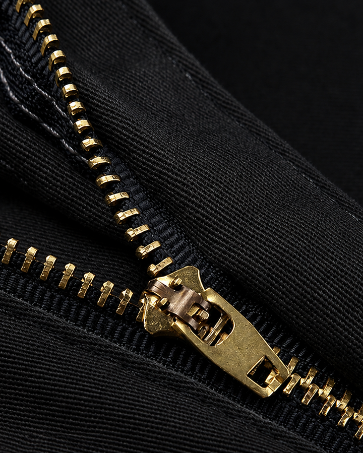 Slim Tapered Chino Black Pants｜BM-B-142