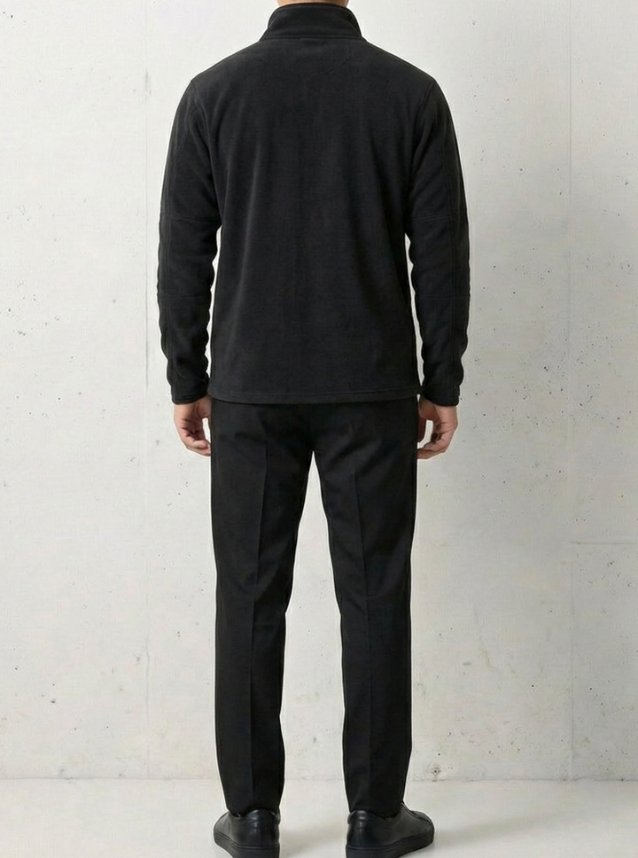 Stand Collar Half-Zip Sweatshirt｜BM-T-156