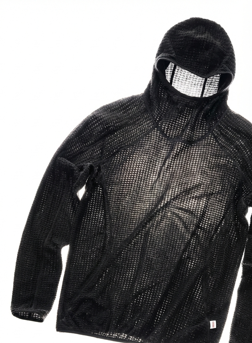 Ultra-Light Thermal Black Pullover｜BM-T-157