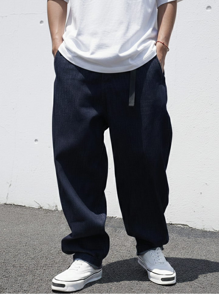 COOLMAX® JP Fabric Retro Tapered Denim｜BM-B-134