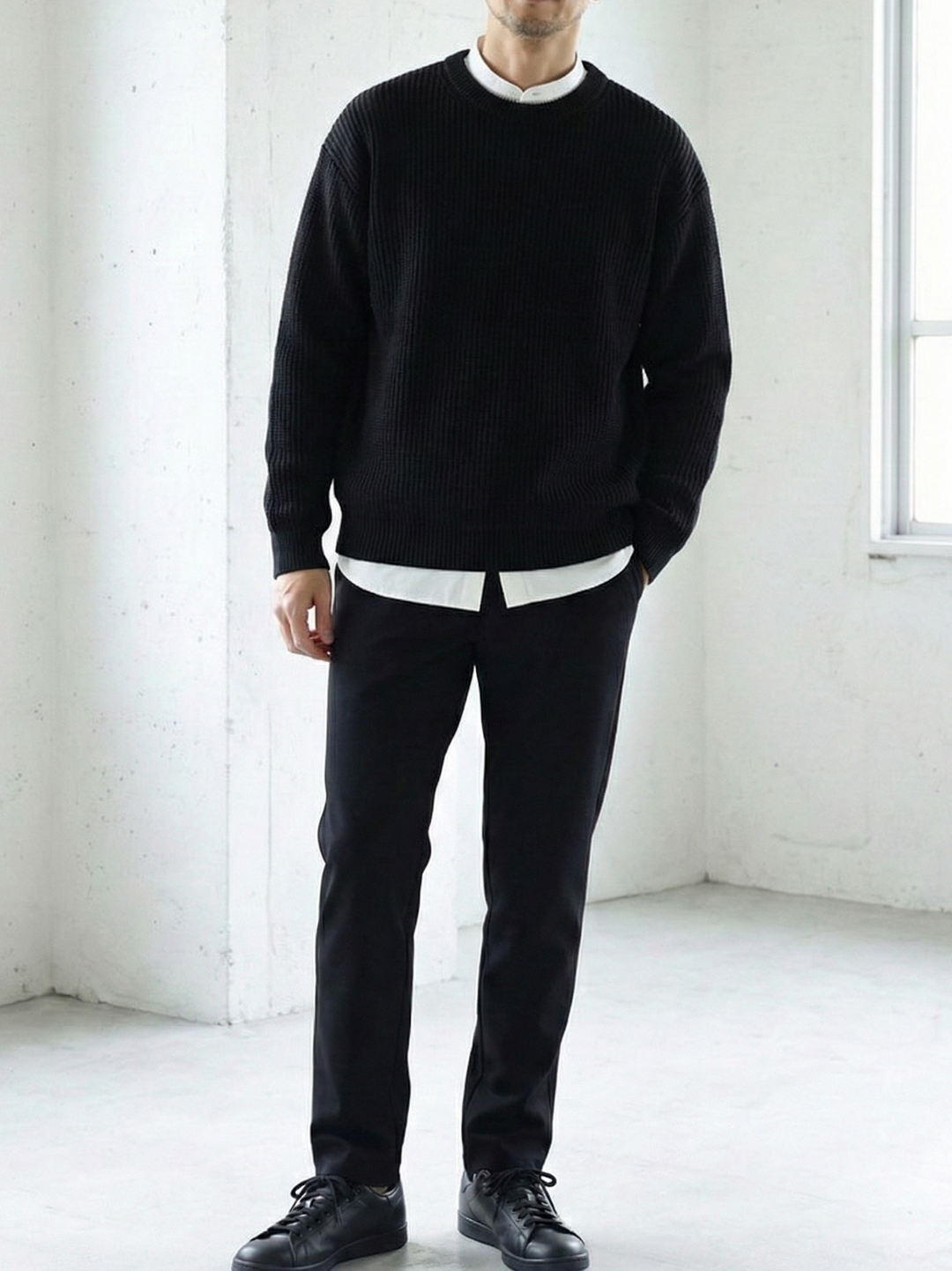 Round Neck Knit Casual Luxe Edition｜BM-T-135