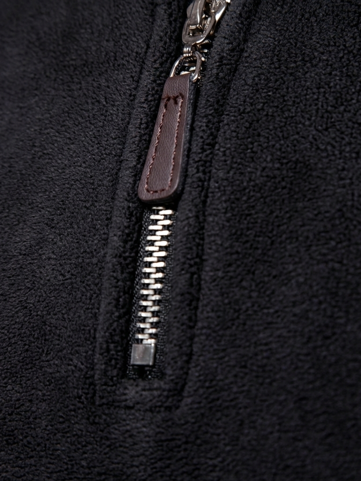 Stand Collar Half-Zip Sweatshirt｜BM-T-156