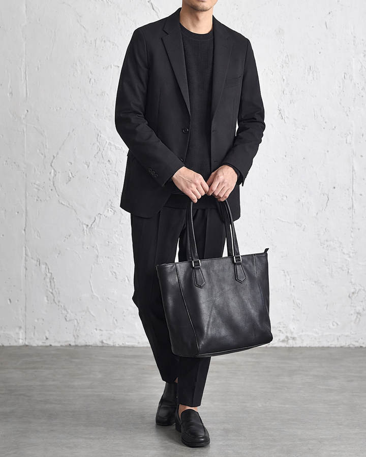 Contrast Stitch Urban Noir Sweatshirt｜BM-T-158