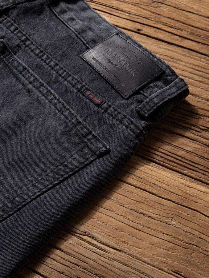 Straight Cut Black Denim｜BM-B-118