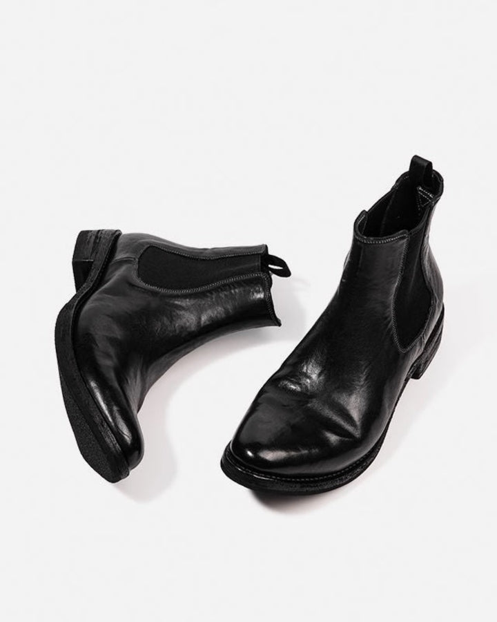 Vtg Washed Cowhide Chelsea Boots｜BM-SH-27