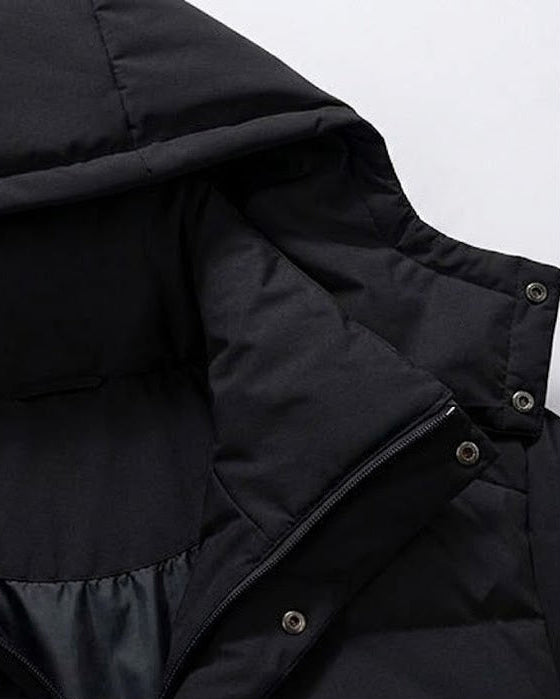 Minimal White Duck Down Jacket｜BM-O-127