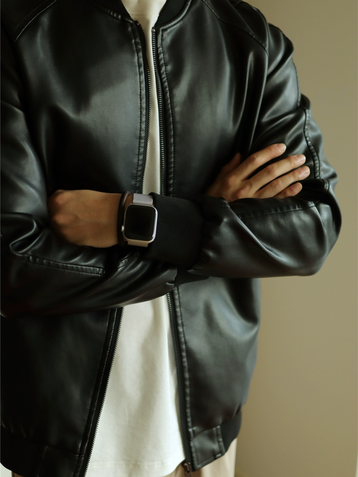 Leather Moto Casual Jacket｜BM-O-102