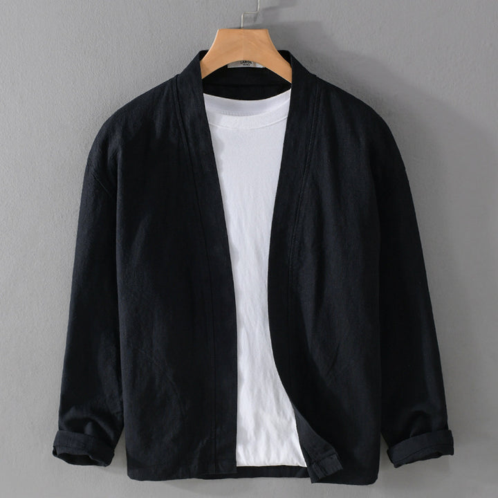 Oriental Stand Collar Robe Shirt Coat｜BM-O-145
